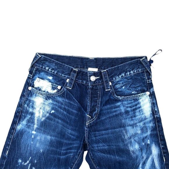 True Religion Jeans Size 30 STRAIGHT Blue - Picture 8 of 9